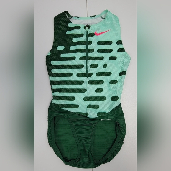 Nike Pro Elite Official Olympics Team Issue Track Field Speed Body Suit XXS New - Picture 1 of 9